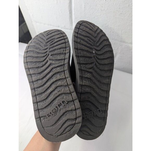 Born Men's Leeward Black Slide Sandals Sz 10 - Picture 4 of 5